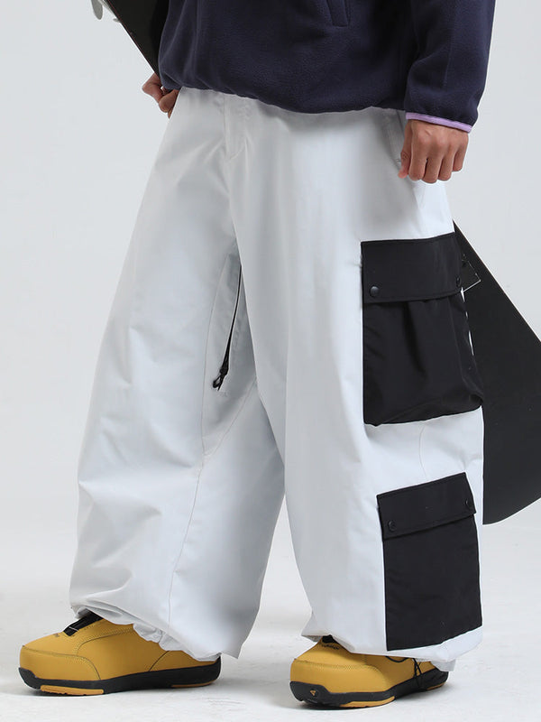 Gsou Snow Powder Chaser Oversized Baggy Snowboardhose für Herren