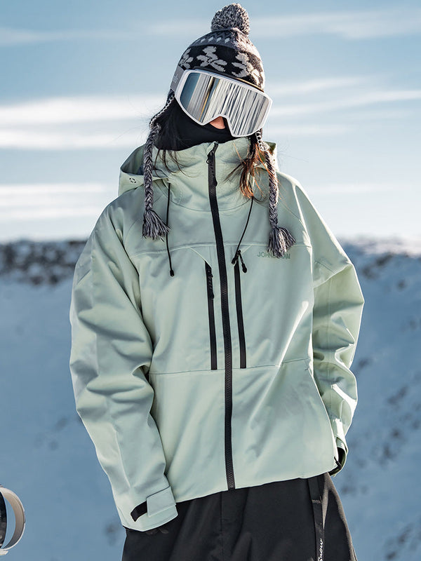 John Snow City Trek Damen-Snowjacke mit Isolierung für Freestyle-Skifahren
