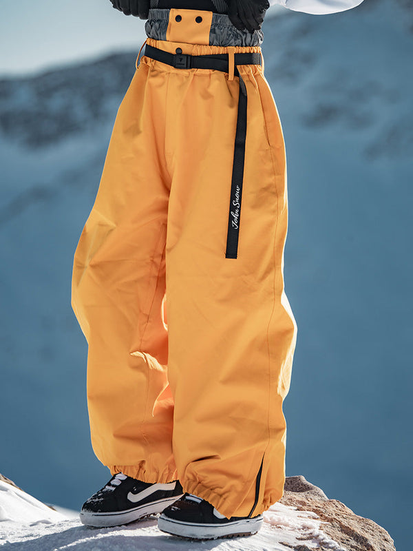 John Snow CityGlide Allwetter-Snowboardhose für Herren, Baggy Cargo