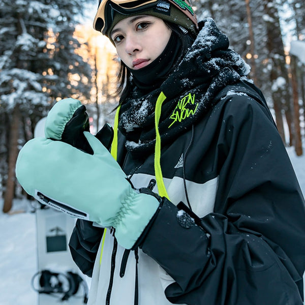 Nandn Mountain Pro Allwetter-Schneehandschuhe für Damen