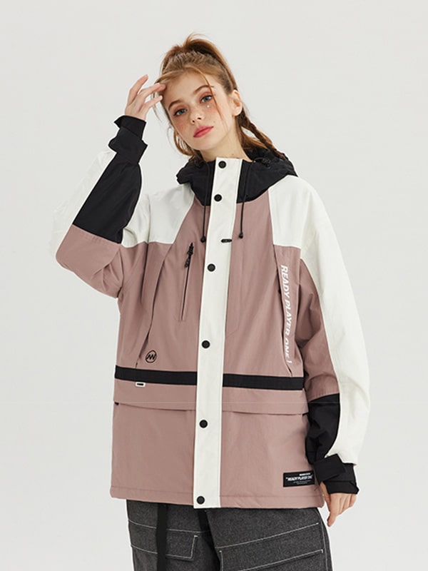 Nandn Snow Vanquisher Wintermode Ski-Snowboardjacke für Herren