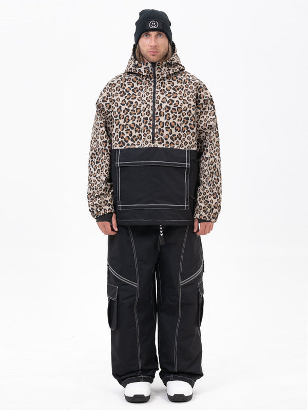 Mountain Vibe Pulloverjacke für Herren & Streetstorm Baggy-Schneehose Set