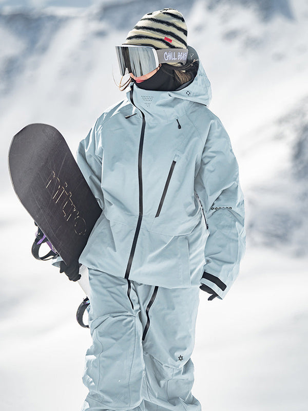 John Snow Damen-Backcountry-tauglicher zweiteiliger Bergschneeanzug