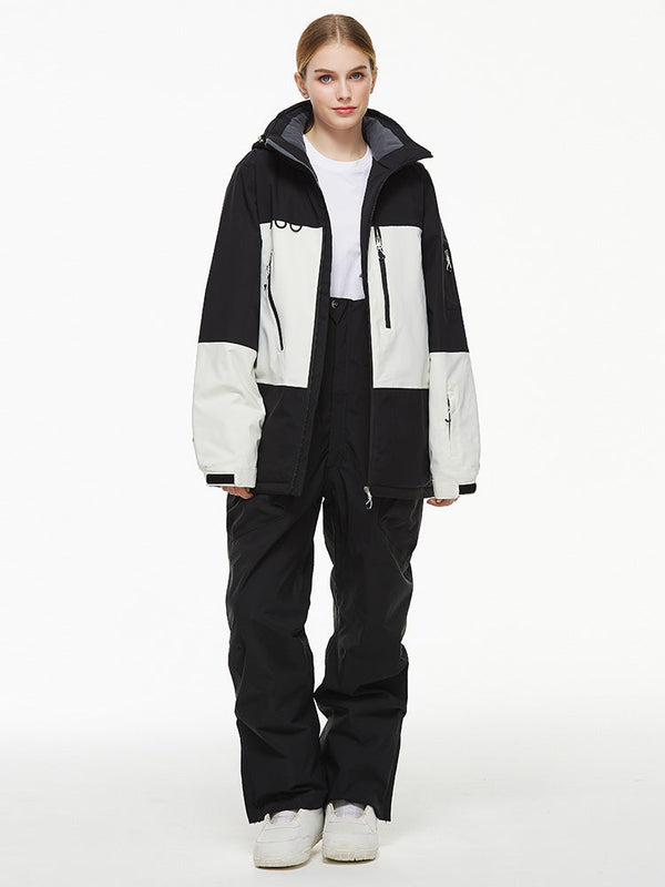Herren-Thermo-Schneejacke und Latzhose für den Backcountry Mountain Explorer