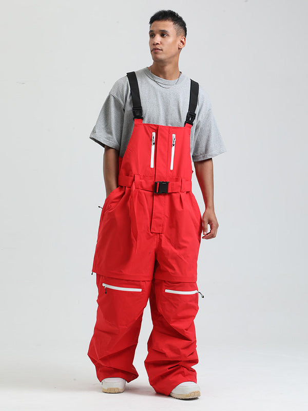 Gsou Snow Mountain Chill Freestyle Baggy Snowboard-Bibs für Herren