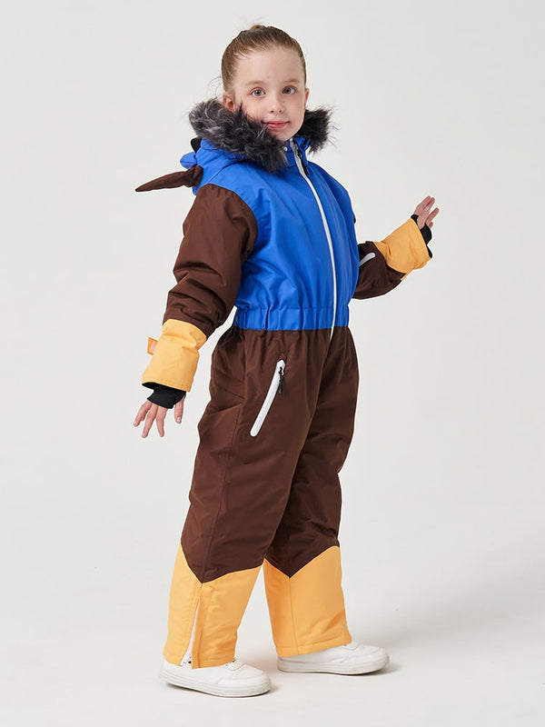 Northfeel Unisex-Schneeanzug für Kinder, tierfreundlich, isoliert