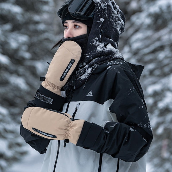Nandn Winter Mountain Shred Allwetter-Schneehandschuhe für Damen