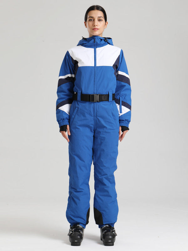 Gsou Snow ChillTrack Classic Retro Skianzug für Damen – Vintage-Skioutfits der 80er Jahre