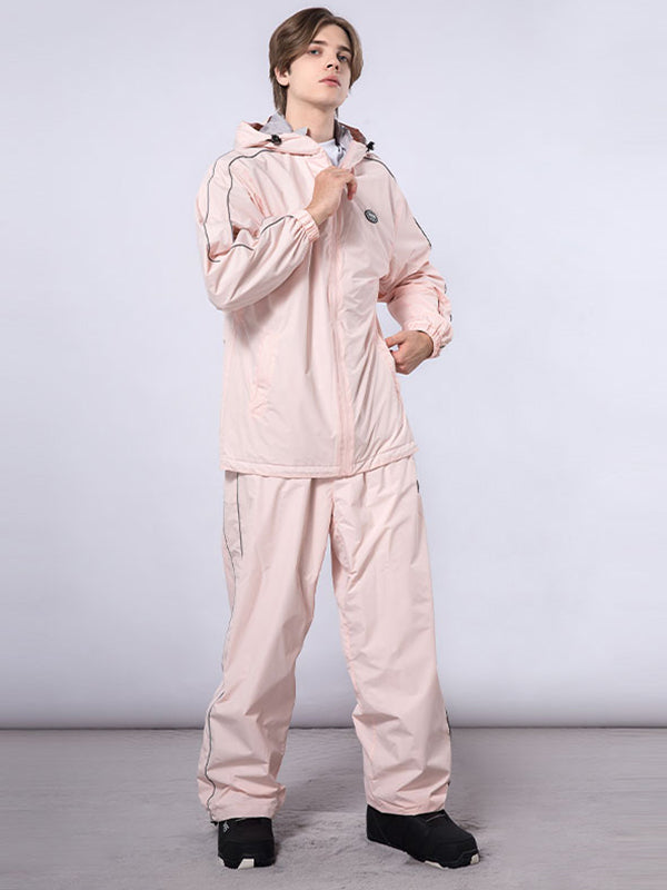Dook Snow Track Stripe Snowboardjacke und -hose für Herren
