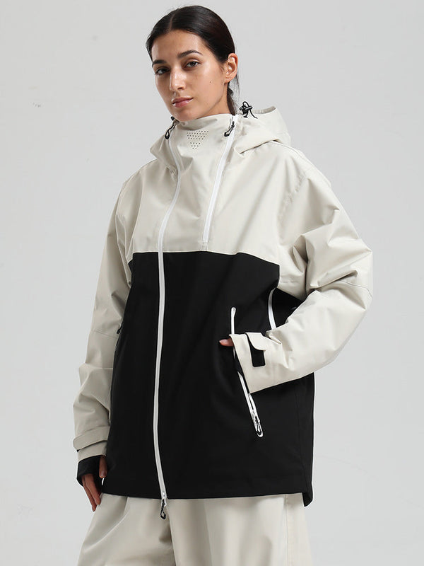 Gsou Snow HyperDrive All-Season Color Block Mountain Cargo Snow Jacket für Damen