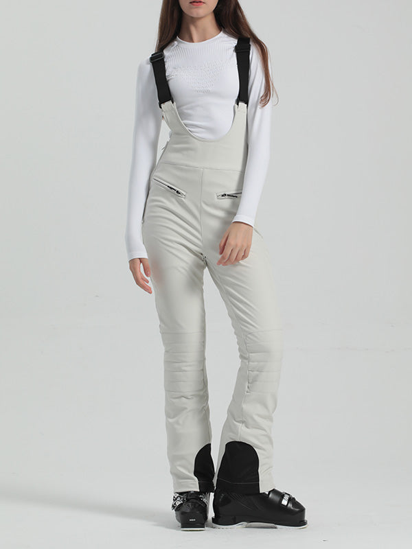 Gsou Snow Elegante Stretch-Skihose mit ausgestelltem Bein für Damen