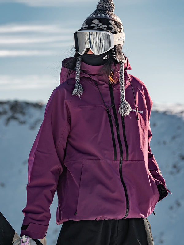 John Snow City Trek Damen-Snowjacke mit Isolierung für Freestyle-Skifahren