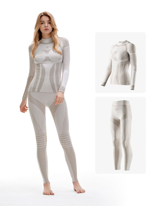 Nandn Winter Sports Warm Performance Baselayer Set für Damen