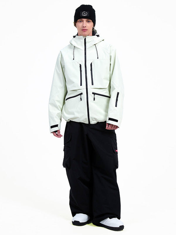 Strapazierfähiger Herren-Schneeanzug von Steeze HypeShred, Baggy Utility Cargo