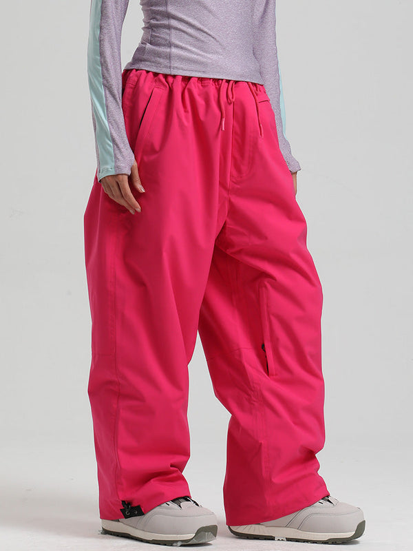 Women's Gsou Snow Mountain Freestyle SnowFlex Street Hybrid Cargo Snow Pants