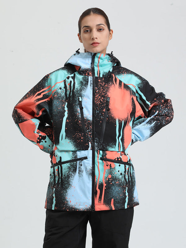 Gsou Snow Damen-Bergjacke, strapazierfähig, vielseitig einsetzbar