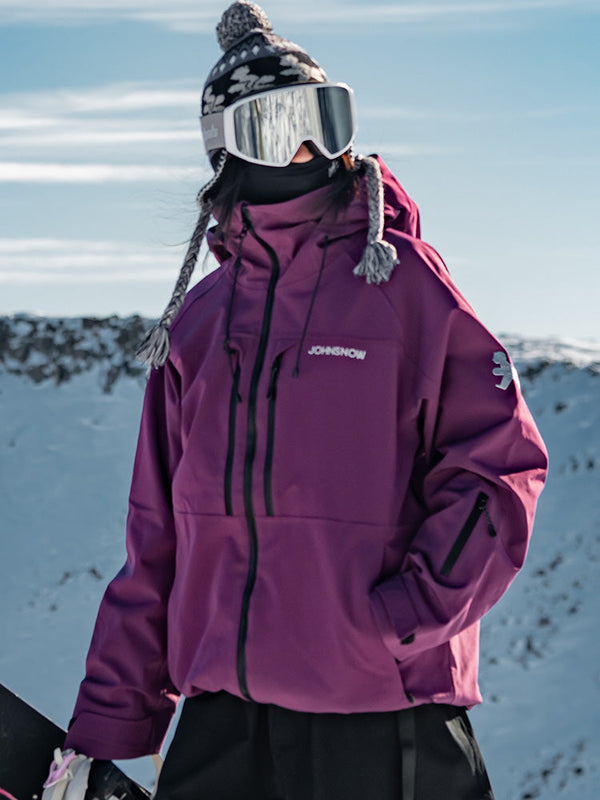 John Snow City Trek Damen-Snowjacke mit Isolierung für Freestyle-Skifahren