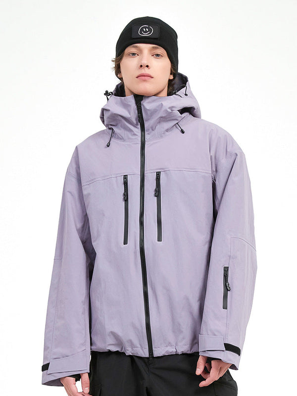 Robuste Mountain Pro Allwetter-Thermo-Schneejacke für Herren, 3-lagig