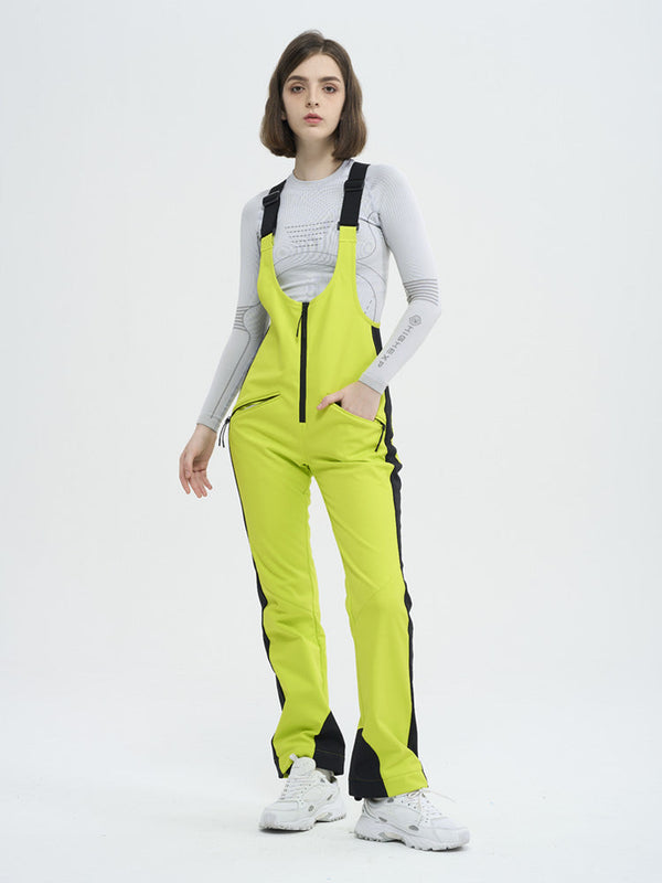 Damen-Ski-Latzhose mit hohem Tragekomfort und flexiblem Design
