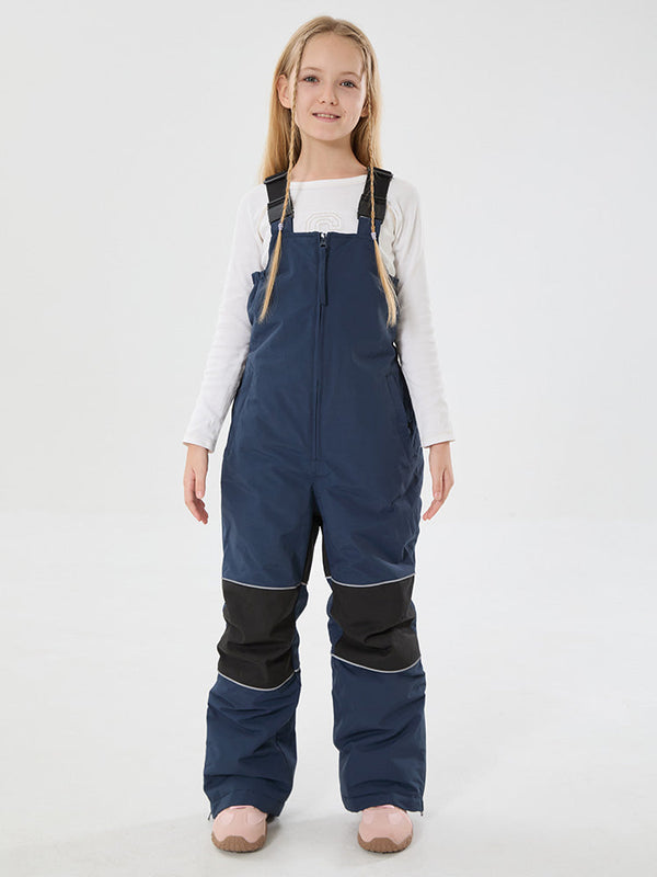 Mädchen Winter Trek Light Reflektierende Knieschützer Wasserdichte Isolierte Schneelatzhose