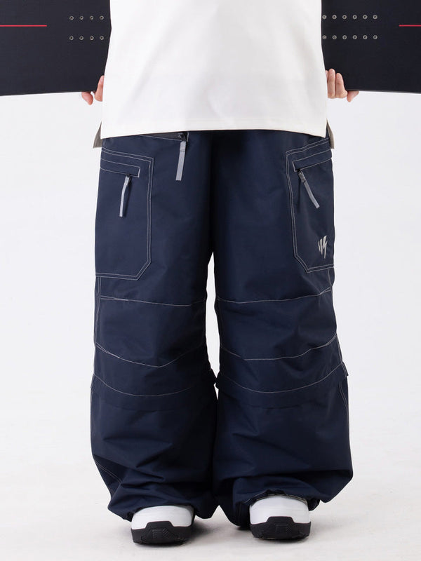 Damen Wild Soul Steeze HypeShred Baggy Utility Cargo Schneehose / Shorts