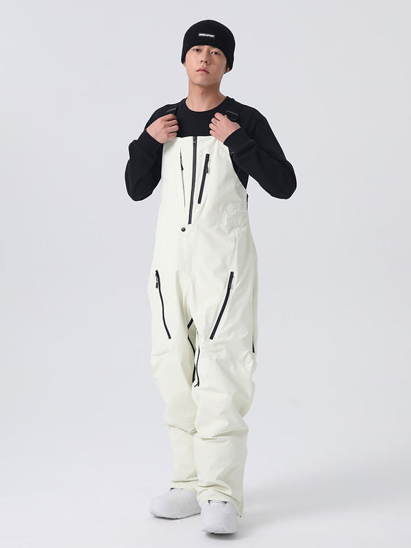 Men's Searipe Durable Mountain Rider All-Terrain Overall Snowboard Pants