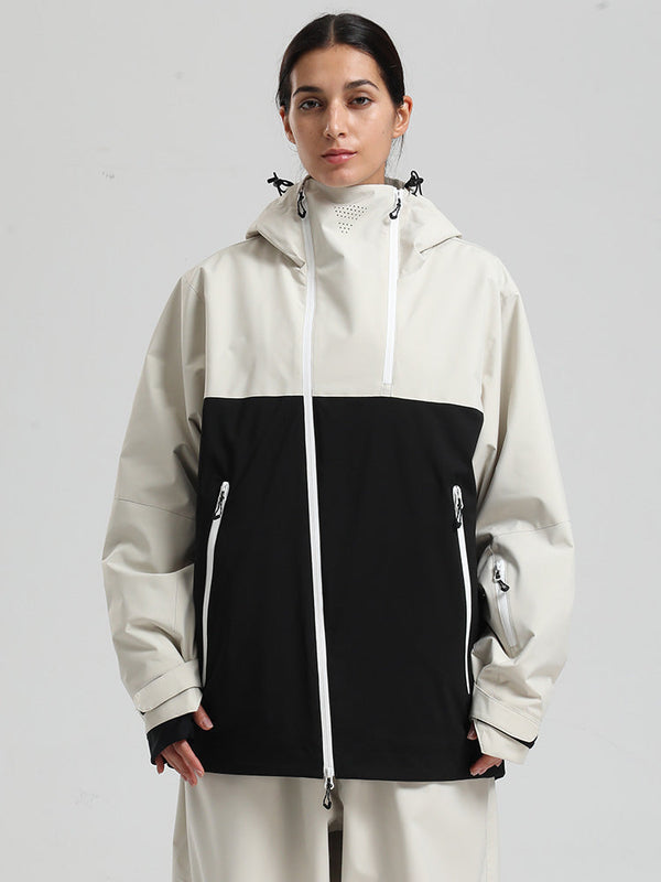 Gsou Snow HyperDrive All-Season Color Block Mountain Cargo Snow Jacket für Damen