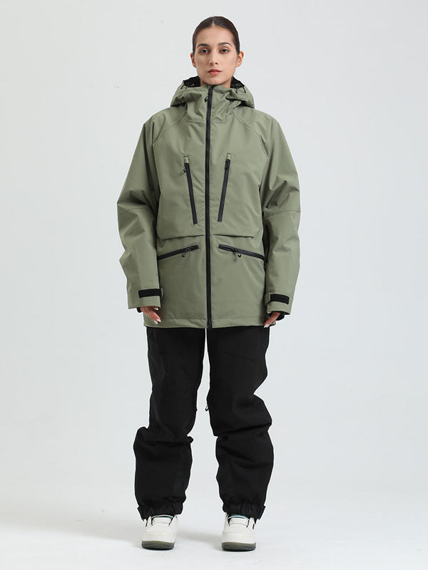 Gsou Damen-Schneeanzug, robust, Bergprofi, Allzweck, Cargo-Schneeanzug
