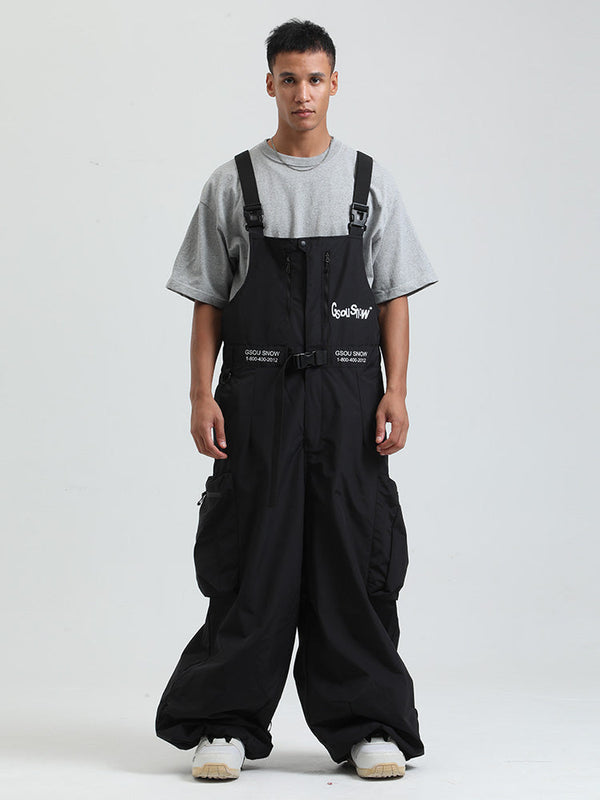 Gsou Snow Alpine Freestyle Extra-Baggy Skihose für Herren