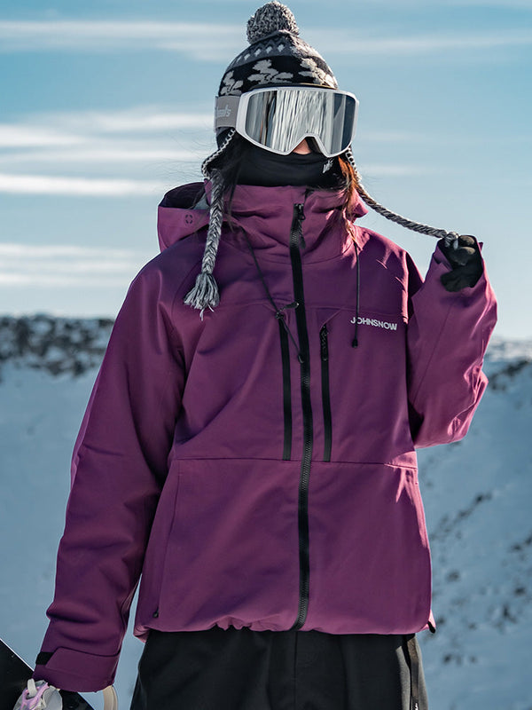 John Snow City Trek Damen-Snowjacke mit Isolierung für Freestyle-Skifahren