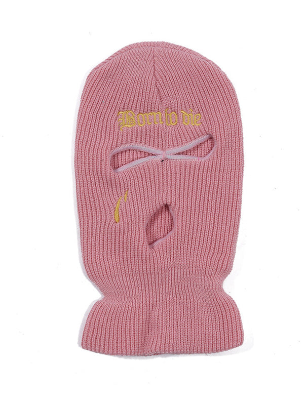 Snowverb ChillGuard Strick-Sturmhaube mit drei Öffnungen