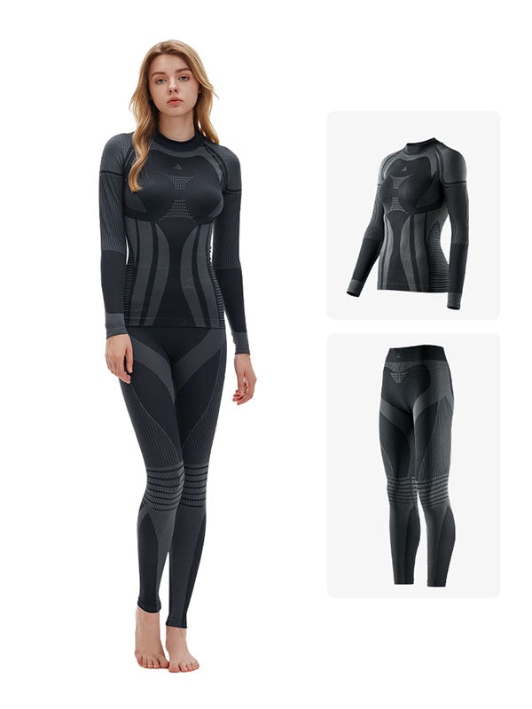 Nandn Winter Sports Warm Performance Baselayer Set für Damen