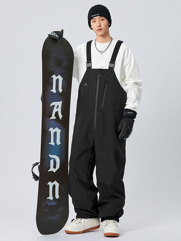 Damen Nandn Winter Star Baggy Mountain Snowboard-Ski-Latzhose
