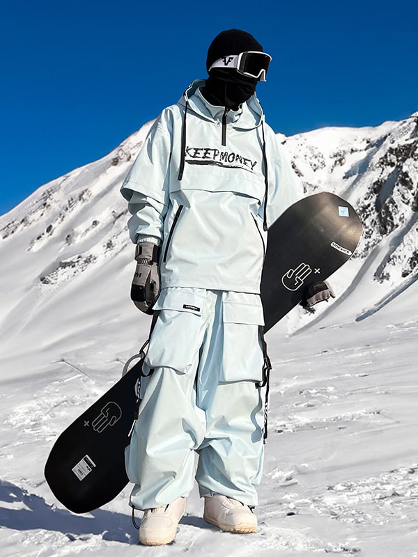 Damen-Schneeanzüge „Keep Money Mountain Chill Baggy“