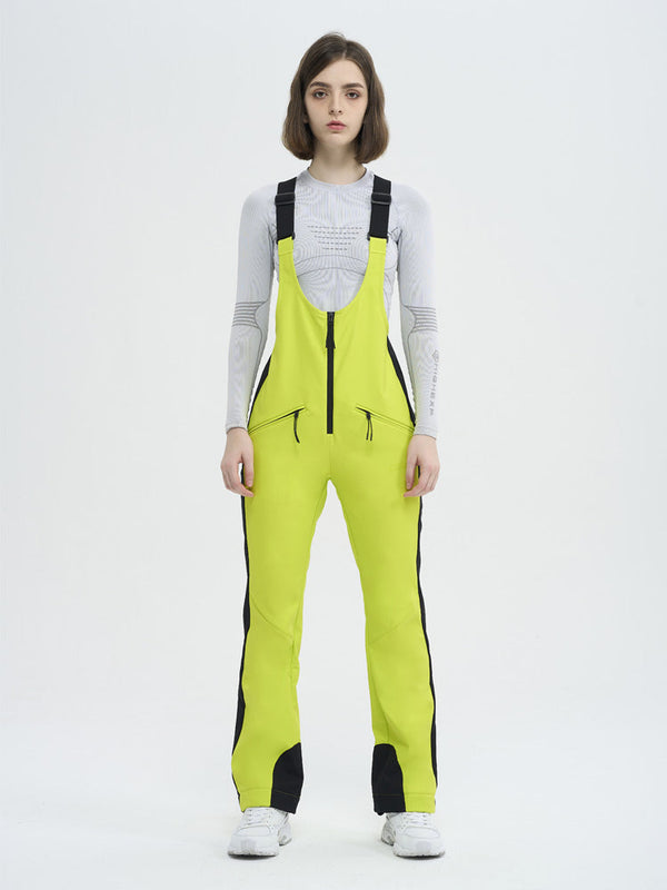 Damen-Ski-Latzhose mit hohem Tragekomfort und flexiblem Design