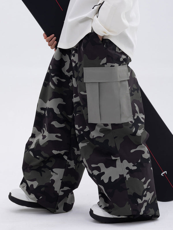 Mountain Chill Freestyle Prime Baggy Leopard Snowboardhose für Herren