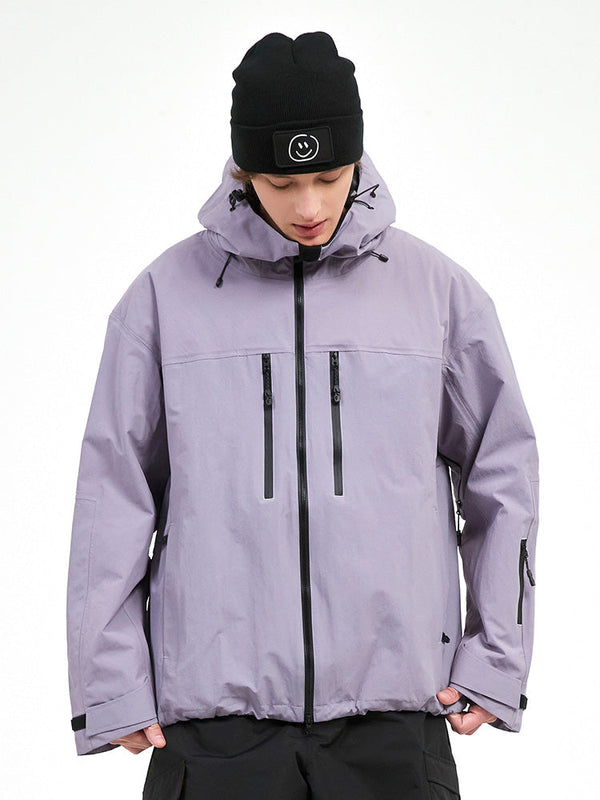 Robuste Mountain Pro Allwetter-Thermo-Schneejacke für Herren, 3-lagig
