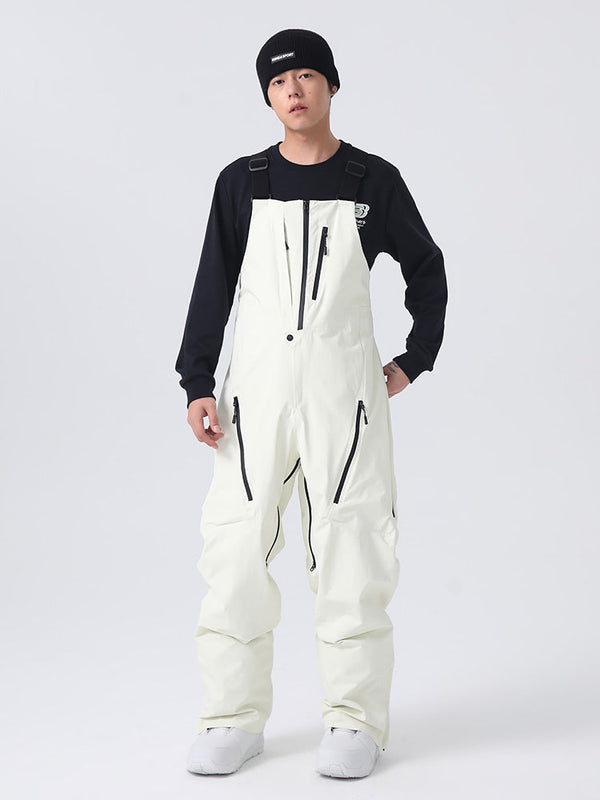 Men's Searipe Durable Mountain Rider All-Terrain Overall Snowboard Pants