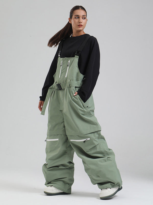 Gsou Snow Mountain Chill Freestyle Baggy Snowboard-Bibs für Damen