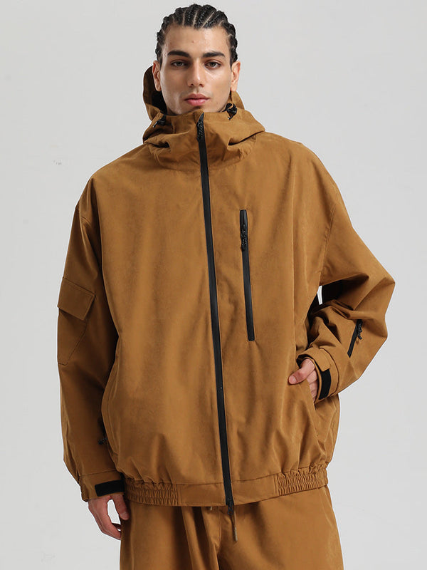 Men's Gsou Snow Mountain Freestyle SnowFlex Street Hybrid Snowboard Jacket