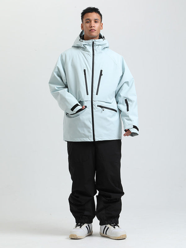 Gsou Herren-Schneeanzug, robust, Bergprofi, Allzweck, Cargo-Schneeanzug