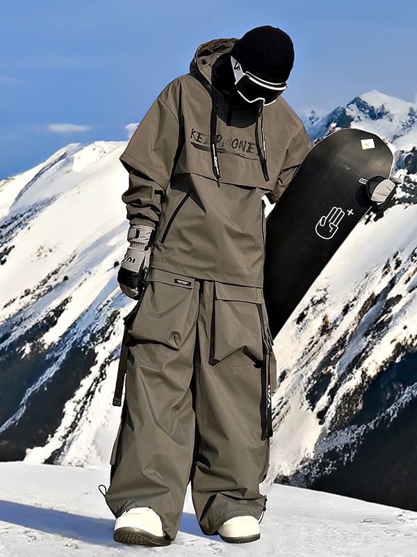 Herren-Schneeanzüge „Keep Money Mountain Chill Baggy“