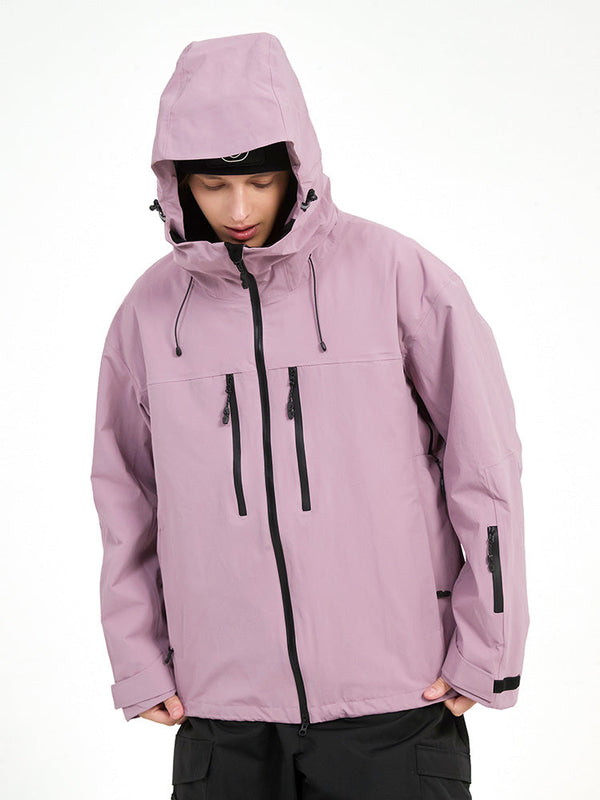 Robuste Mountain Pro Allwetter-Thermo-Schneejacke für Herren, 3-lagig