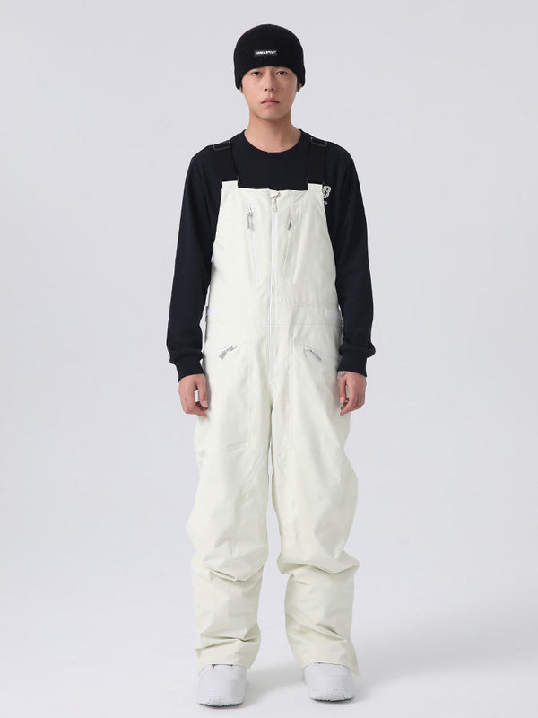 Men’s Searipe Unisex Urban Trek Durable Baggy Snow Bibs Overalls