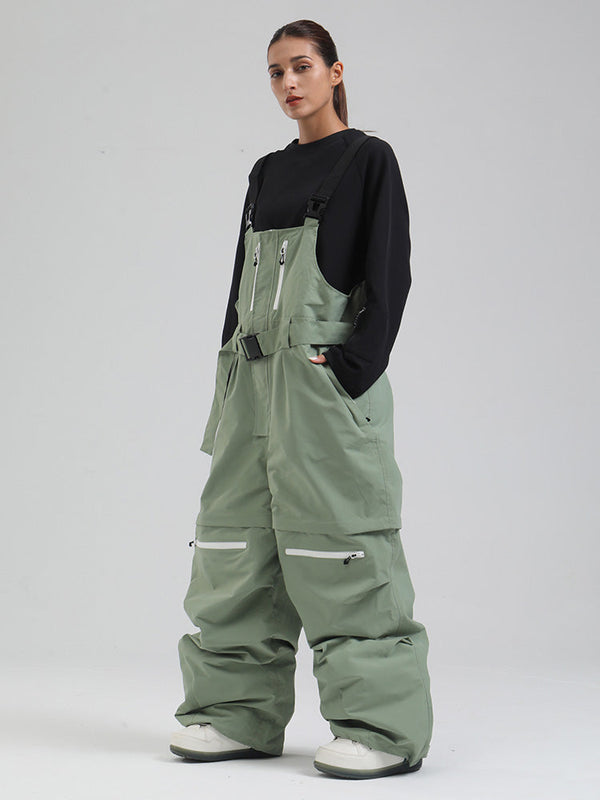 Gsou Snow Mountain Chill Freestyle Baggy Snowboard-Bibs für Damen