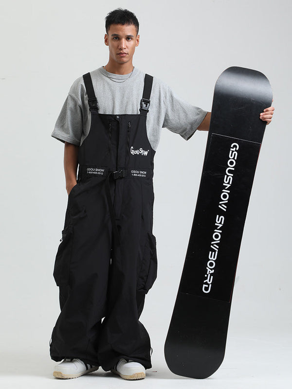 Gsou Snow Alpine Freestyle Extra-Baggy Skihose für Herren
