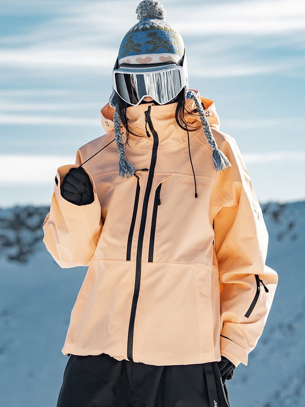 John Snow City Trek Damen-Snowjacke mit Isolierung für Freestyle-Skifahren