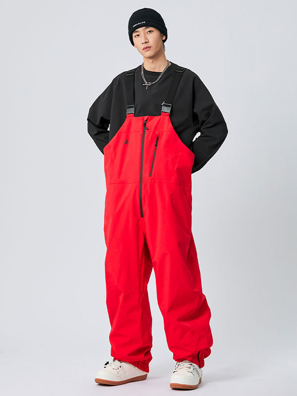Damen Nandn Winter Star Baggy Mountain Snowboard-Ski-Latzhose