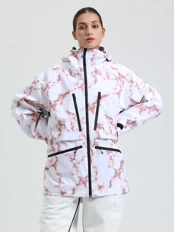 Gsou Snow Damen-Bergjacke, strapazierfähig, vielseitig einsetzbar