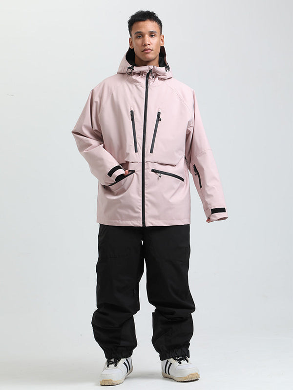 Gsou Herren-Schneeanzug, robust, Bergprofi, Allzweck, Cargo-Schneeanzug